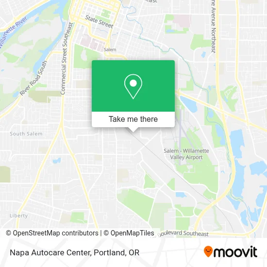 Napa Autocare Center map