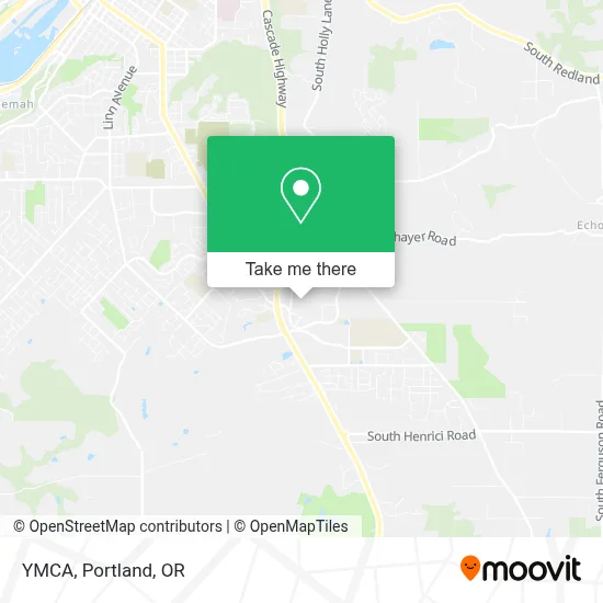 YMCA map