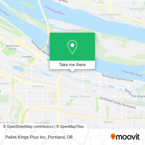 Pallet Kings Plus Inc map