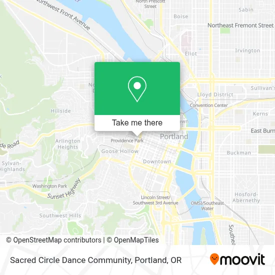 Sacred Circle Dance Community map