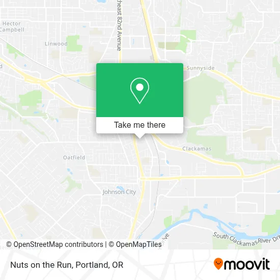 Nuts on the Run map