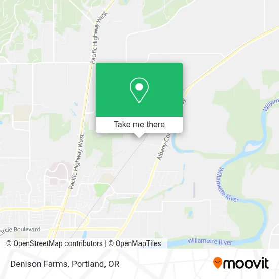 Denison Farms map
