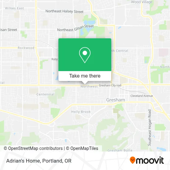 Adrian's Home map