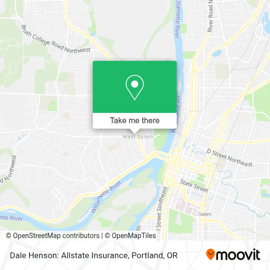 Dale Henson: Allstate Insurance map