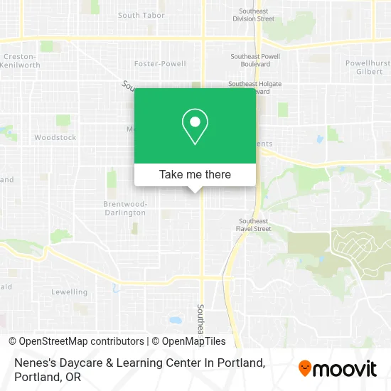 Nenes's Daycare & Learning Center In Portland map