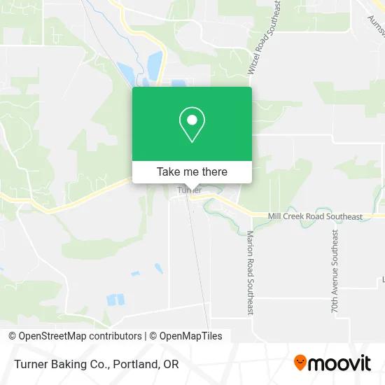 Turner Baking Co. map