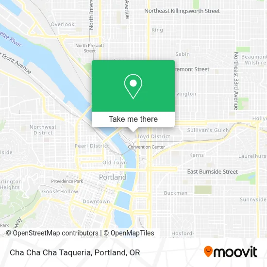 Cha Cha Cha Taqueria map