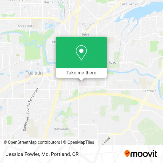 Jessica Fowler, Md map