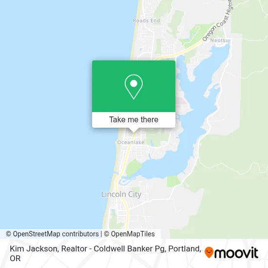 Kim Jackson, Realtor - Coldwell Banker Pg map