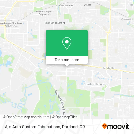 Aj's Auto Custom Fabrications map
