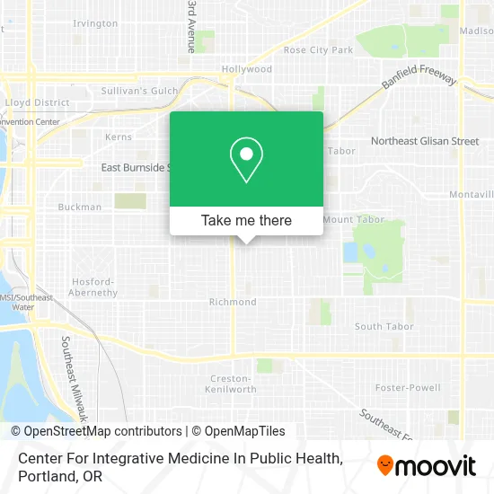 Center For Integrative Medicine In Public Health map