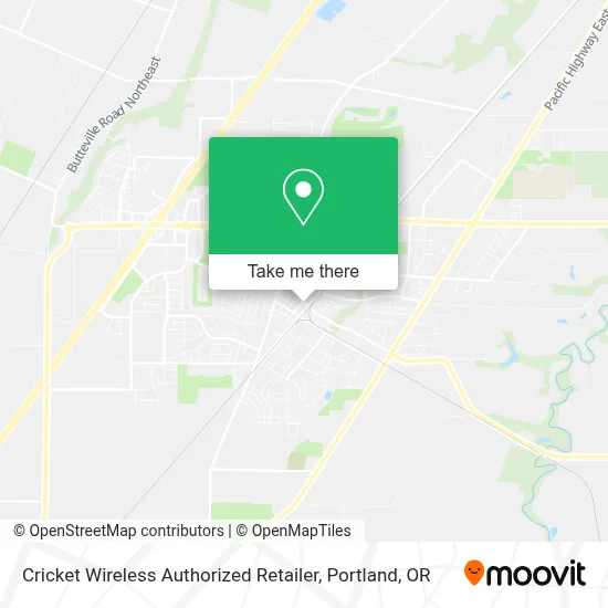 Cricket Wireless Authorized Retailer map