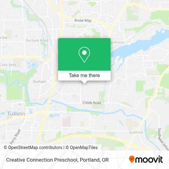 Creative Connection Preschool map