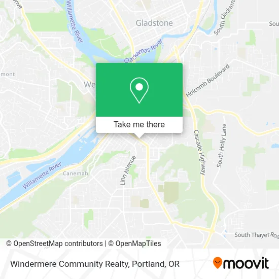 Windermere Community Realty map