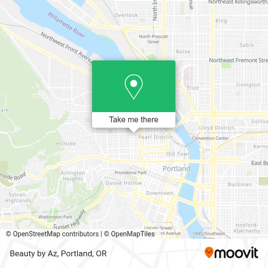 Beauty by Az map