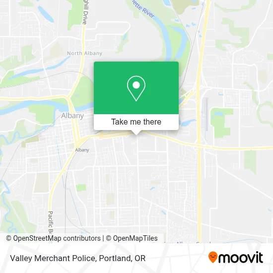 Valley Merchant Police map