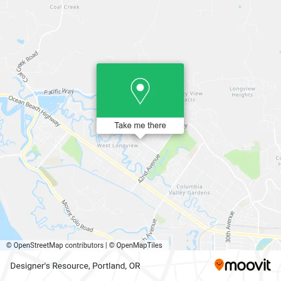 Designer's Resource map