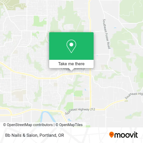 Bb Nails & Salon map