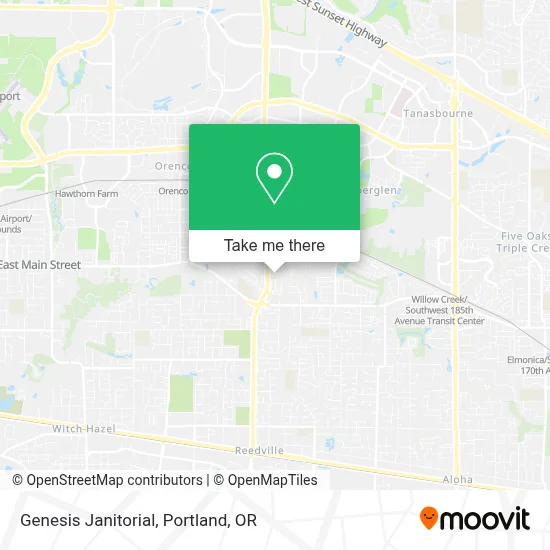 Genesis Janitorial map