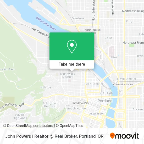 John Powers | Realtor @ Real Broker map