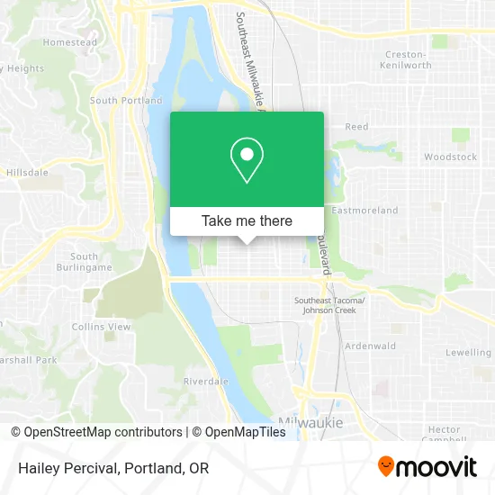 Hailey Percival map