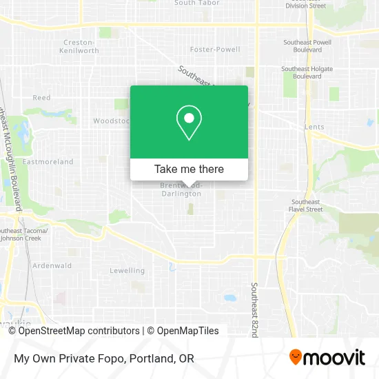 My Own Private Fopo map