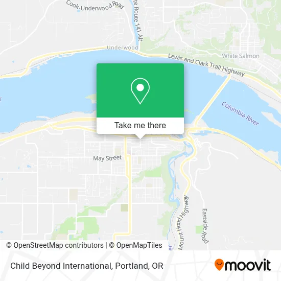 Child Beyond International map