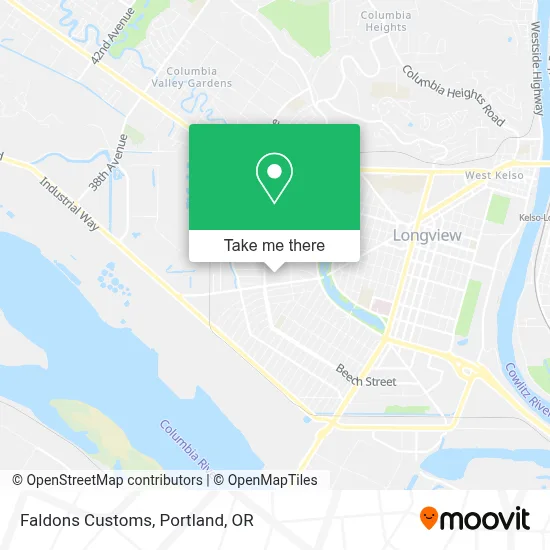 Faldons Customs map
