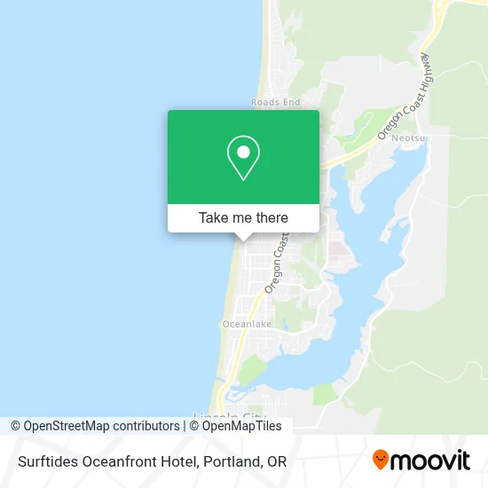 Surftides Oceanfront Hotel map