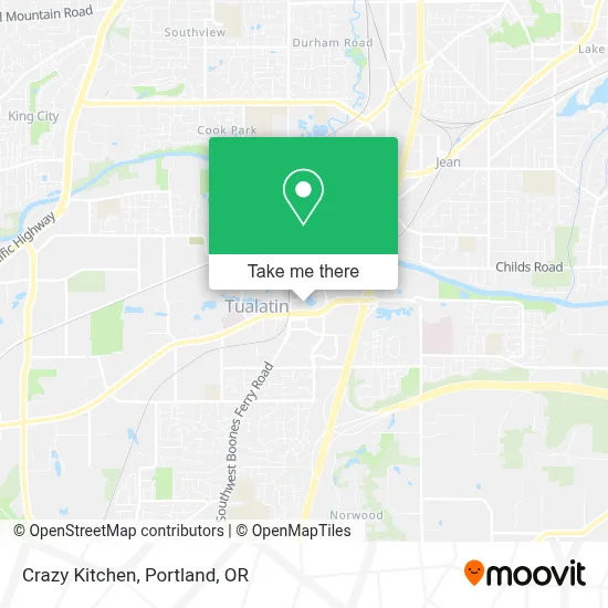 Crazy Kitchen map