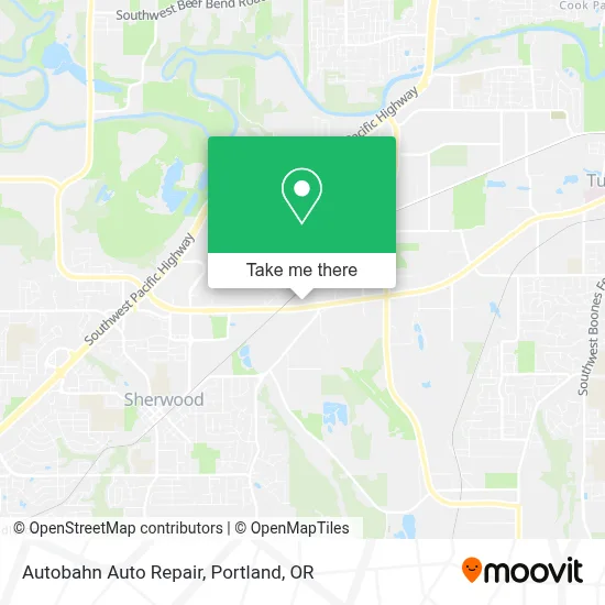 Autobahn Auto Repair map