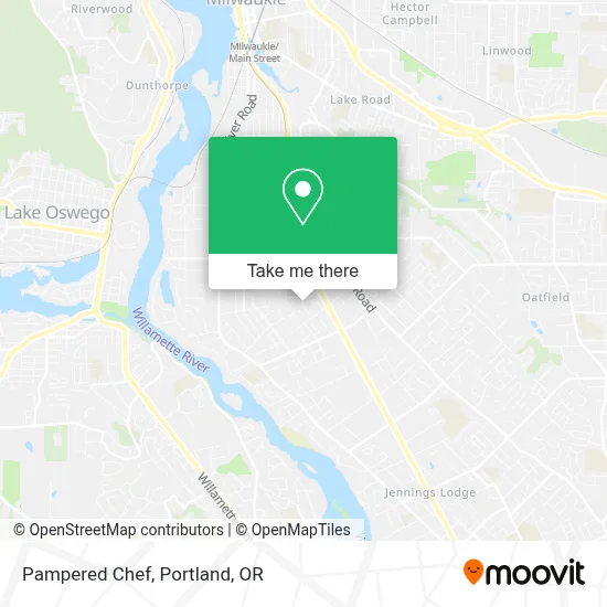 Pampered Chef map