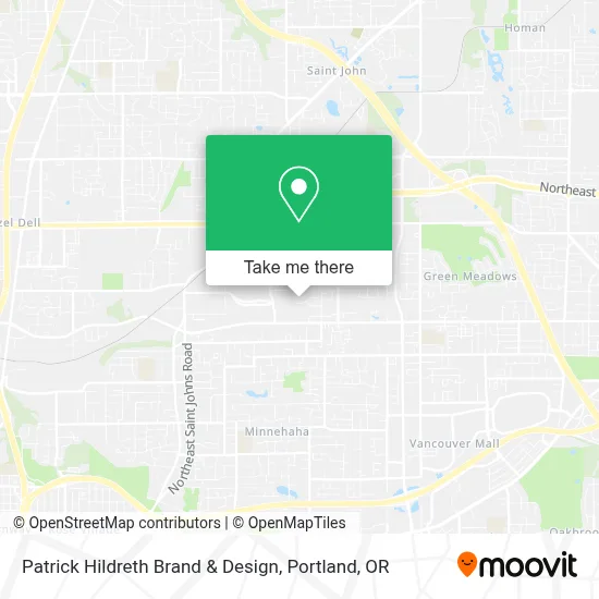 Patrick Hildreth Brand & Design map