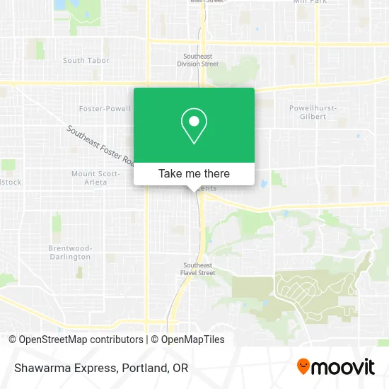 Shawarma Express map