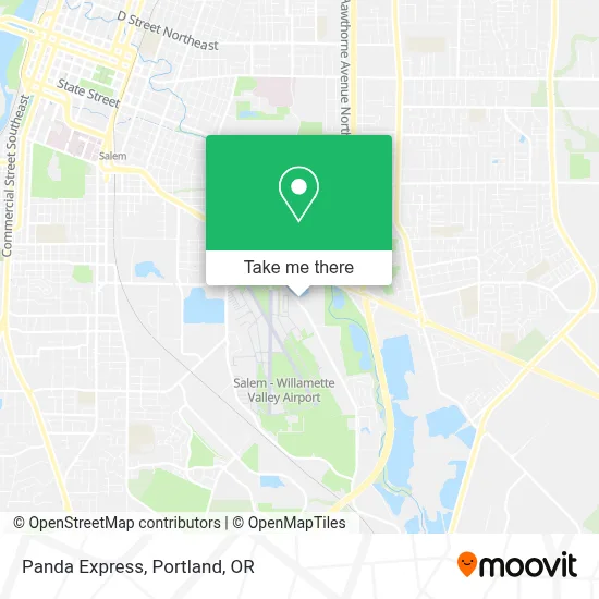 Panda Express map