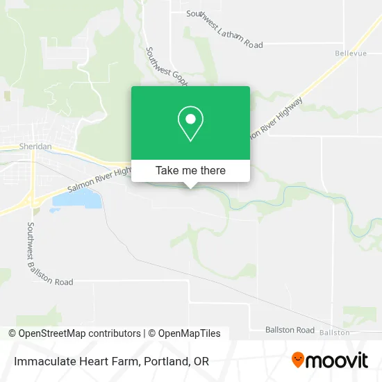 Immaculate Heart Farm map