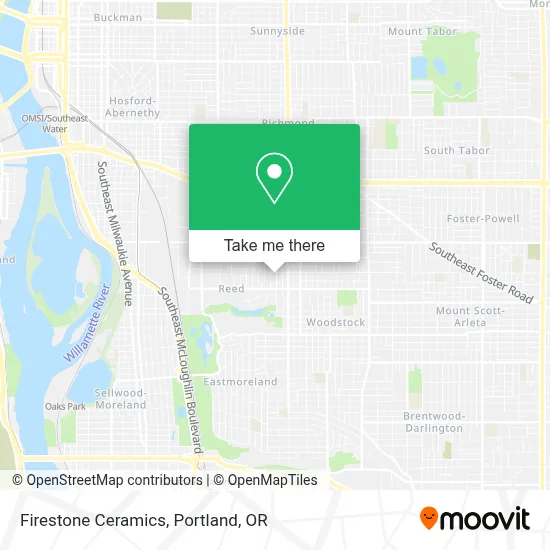 Firestone Ceramics map