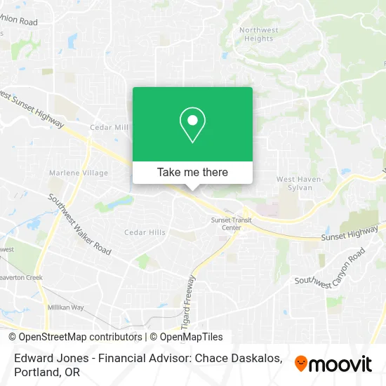Edward Jones - Financial Advisor: Chace Daskalos map