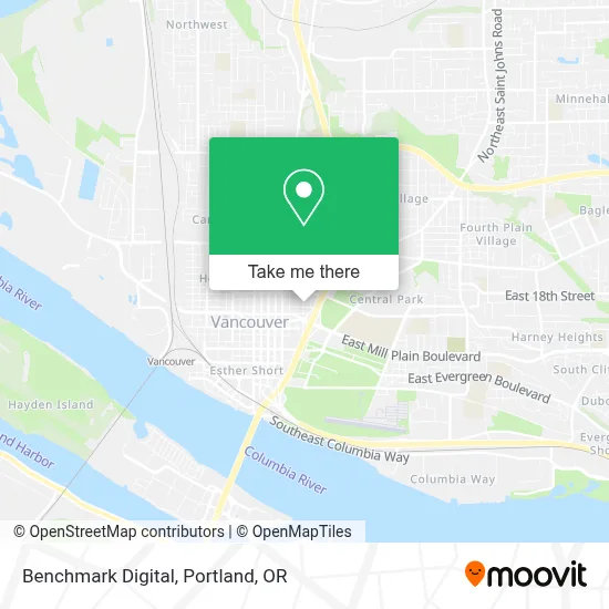 Benchmark Digital map