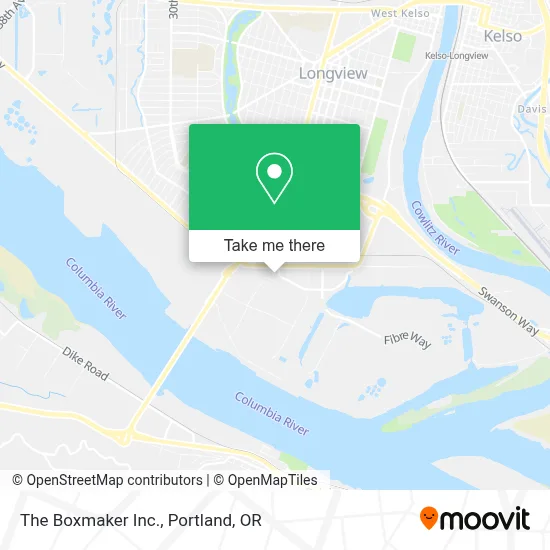 The Boxmaker Inc. map