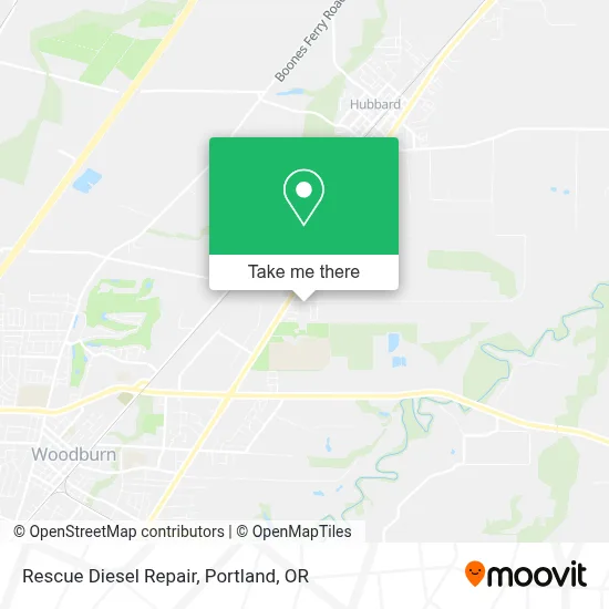 Rescue Diesel Repair map
