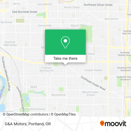 G&A Motors map