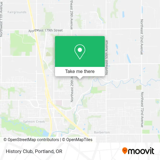 History Club map