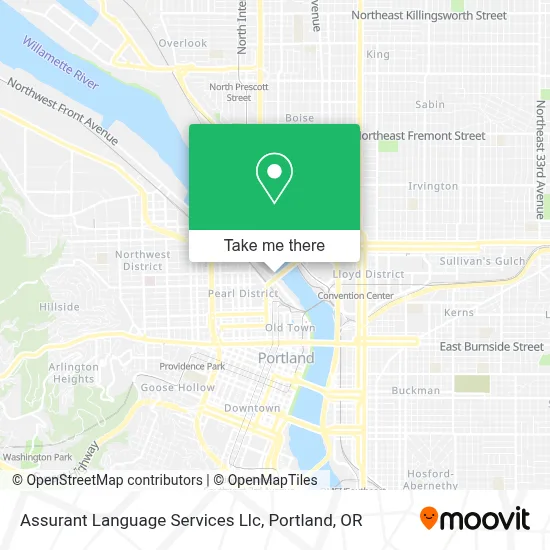 Assurant Language Services Llc map