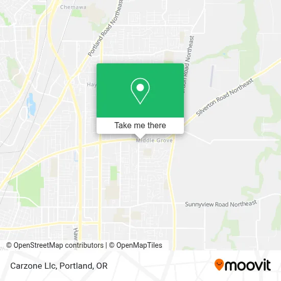 Carzone Llc map
