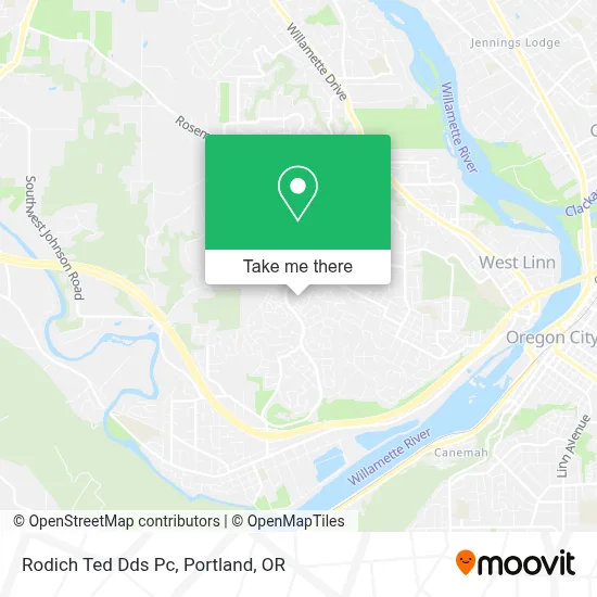 Rodich Ted Dds Pc map