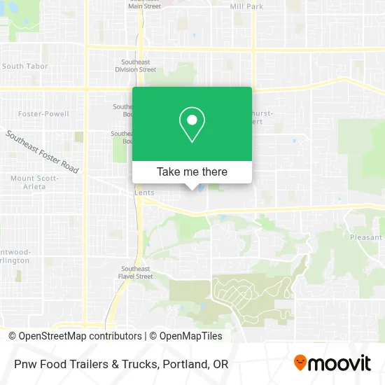 Pnw Food Trailers & Trucks map