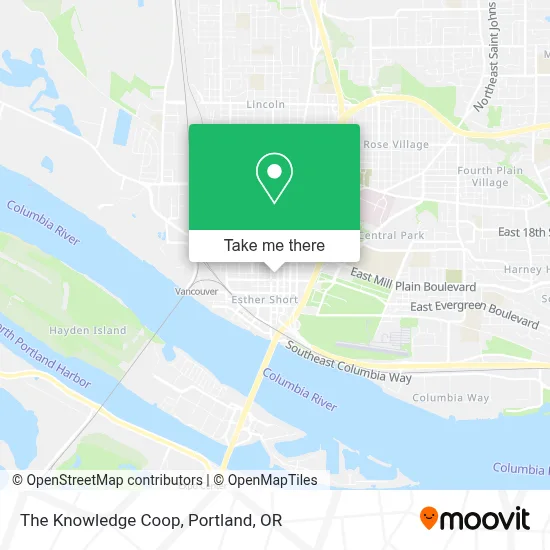 The Knowledge Coop map