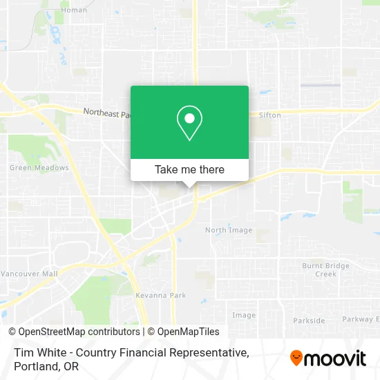 Tim White - Country Financial Representative map