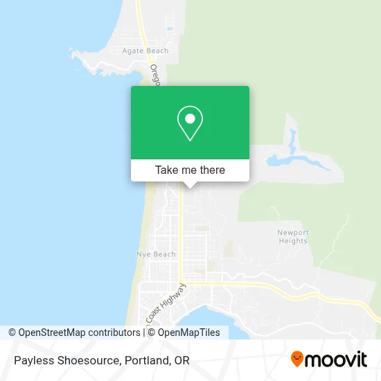 Payless Shoesource map